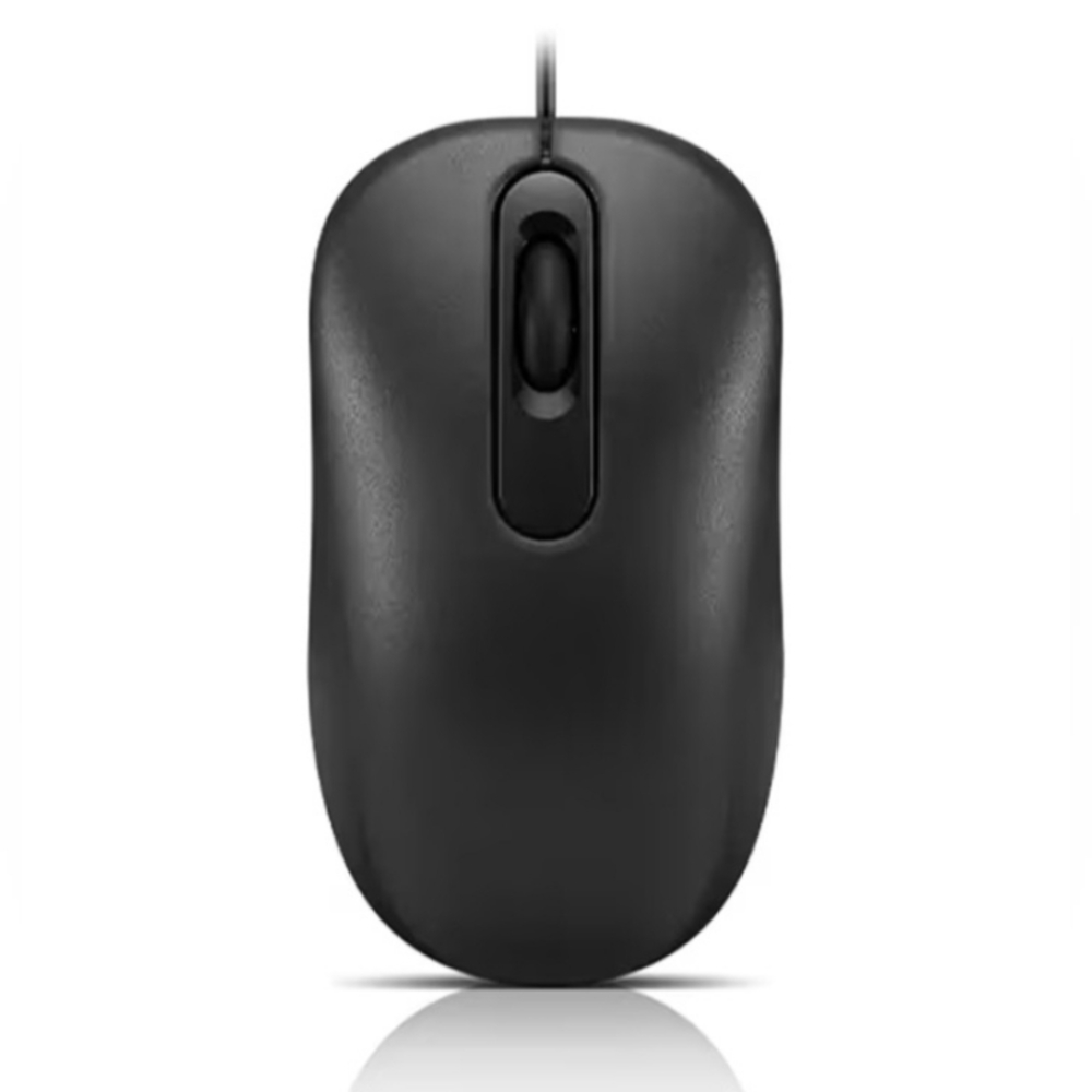 New Lenovo Wired Black Mouse
